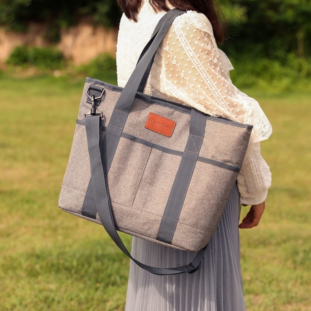 Happy Life Waterproof Cooler Carrier Picnic Bag